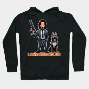 LOVE DOG (Gun) CLUB Hoodie